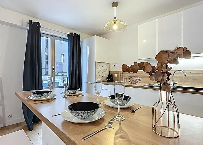 Le Gustave 4pers-centre Ville-5min De La Gare Appartamento